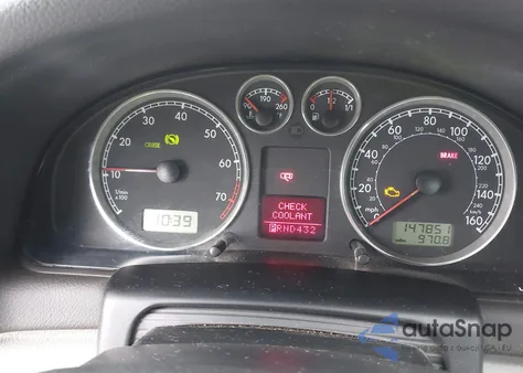 2003 Volkswagen Passat Glx from USA, damaged, VIN WVWYH63B73E070842